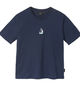 Recolution Recolution, Classic T-shirt Sailing Boat, navy, XS