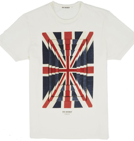 Ben Sherman, Union Optic Tee, off white, XL