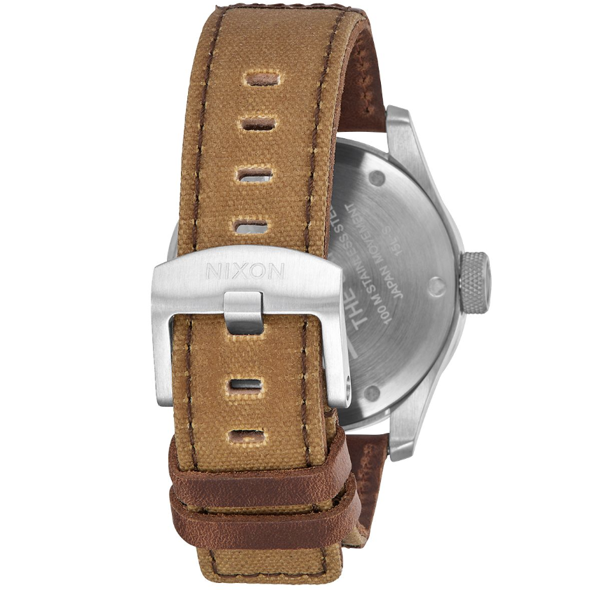 Nixon Nixon, Safari Leather, silver/black/brown