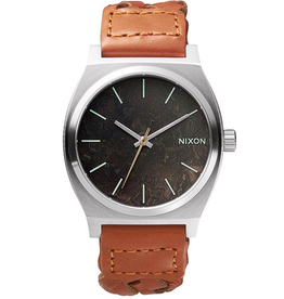 Nixon NIXON, Time Teller, Dark Copper/Saddle Woven