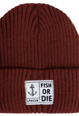 Lakor Lakor, Skagen Beanie, redbrown