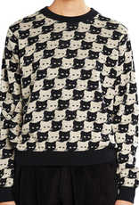 Dedicated Dedicated, Arendal Pepita Cats, oat white, M