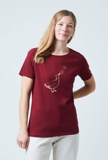 ZRCL ZRCL, W T-Shirt Trompente, bordeaux, XS