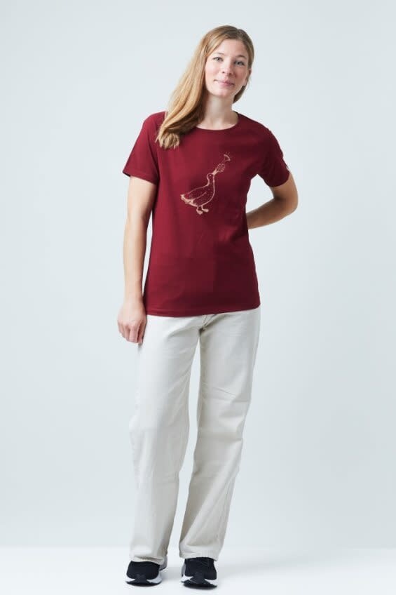 ZRCL ZRCL, W T-Shirt Trompente, bordeaux, XS