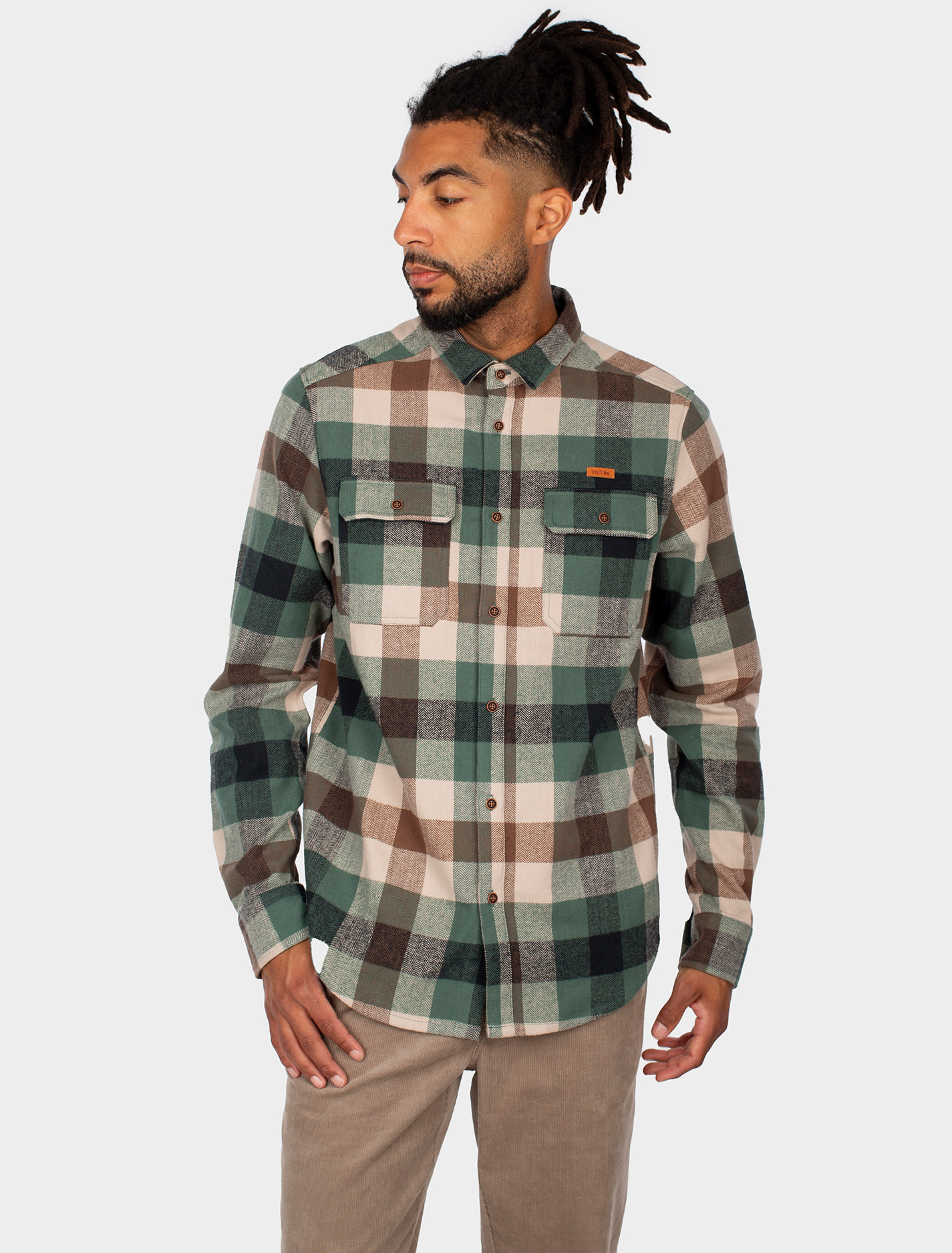 Iriedaily Iriedaily, Lumber Fella Shirt, jungle green, XL