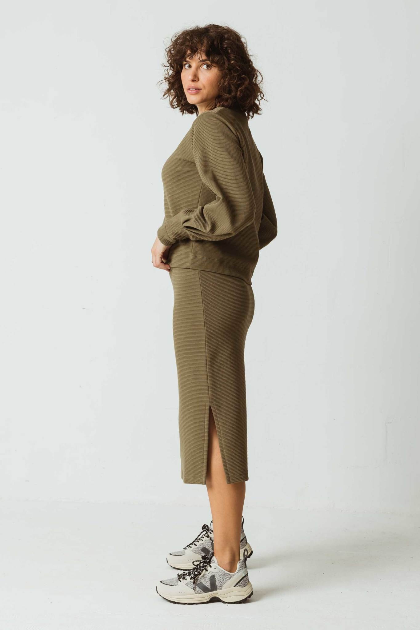 Skunkfunk Skfk, Aiurdin Skirt, dark olive, L