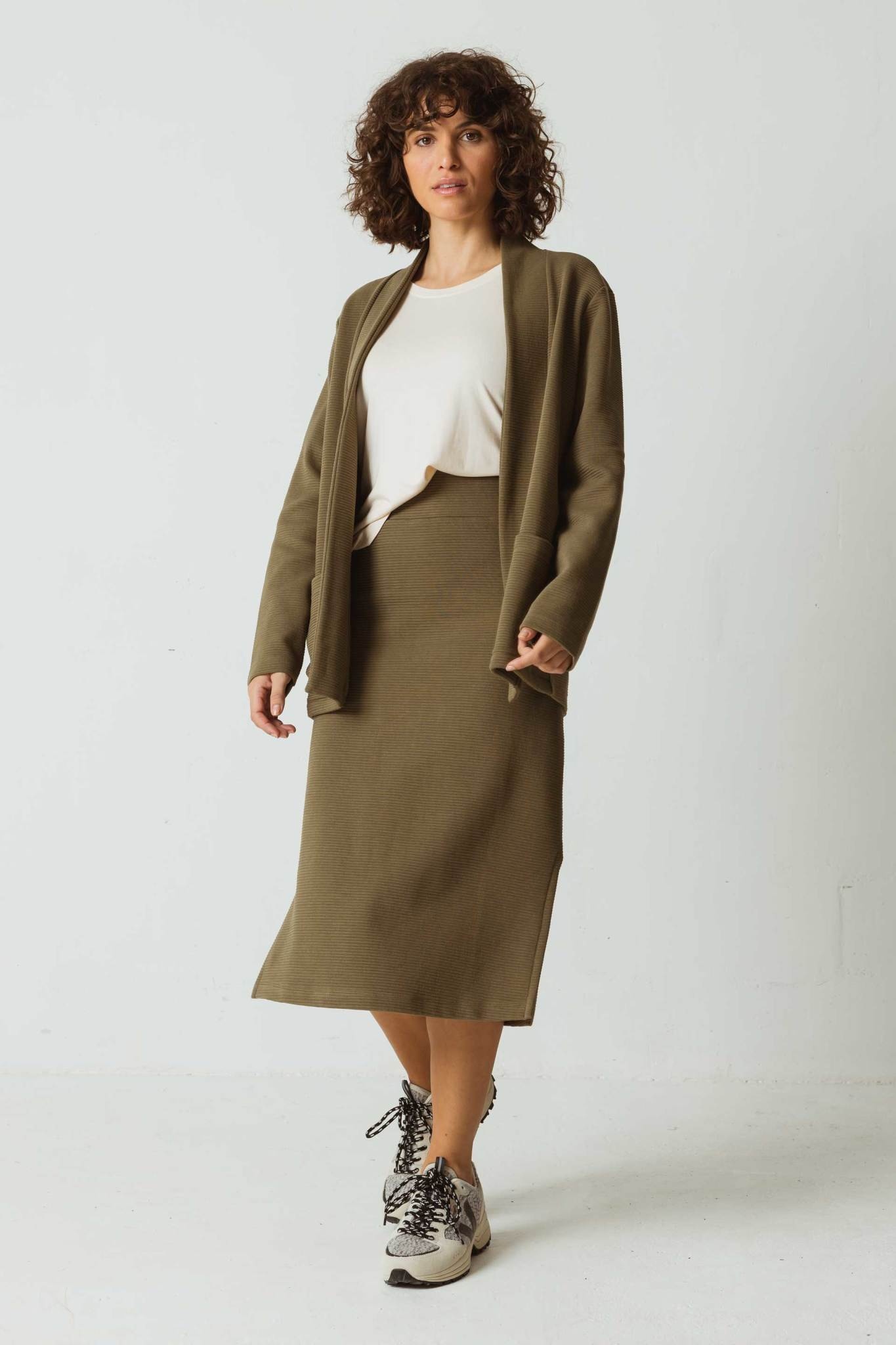 Skunkfunk Skfk, Aiurdin Skirt, dark olive, L