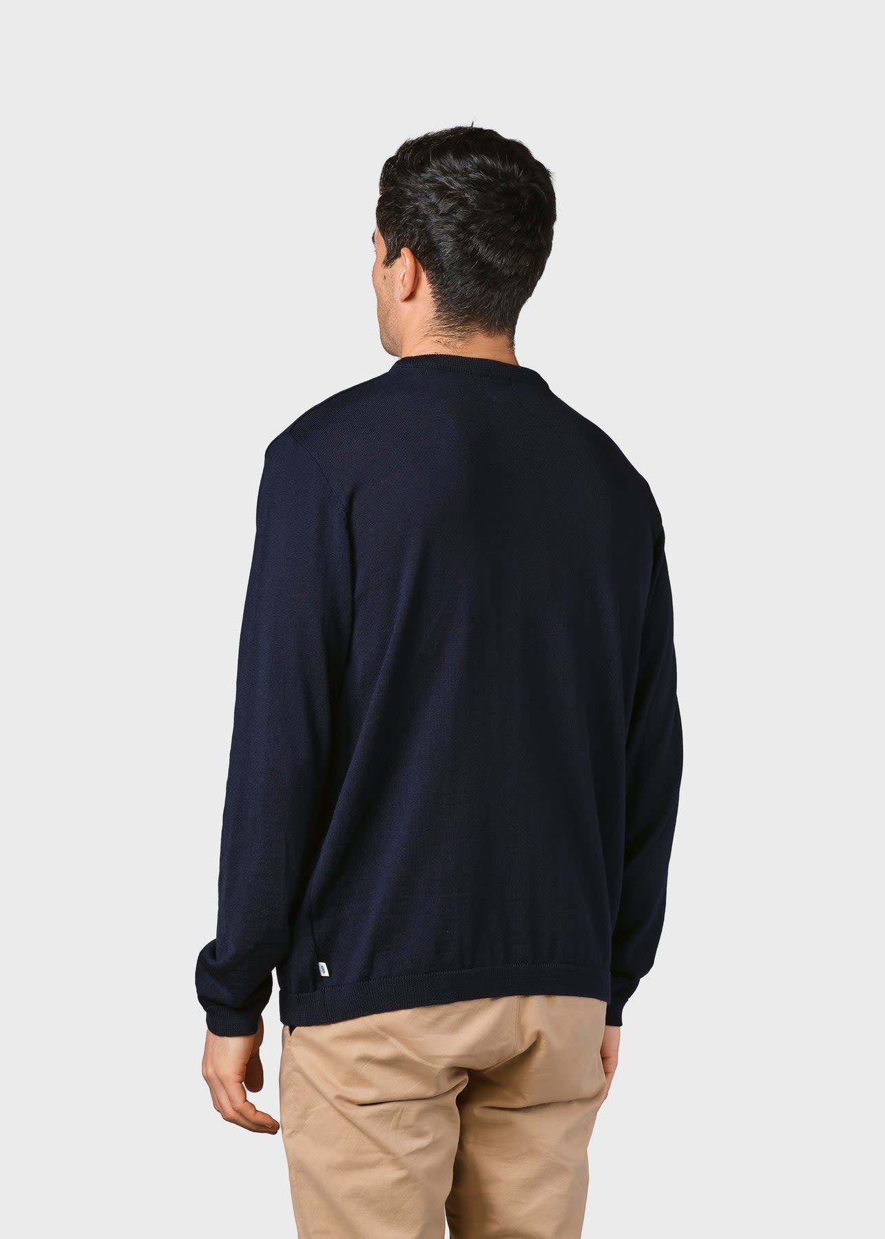 Klitmøller Klitmøller, Men Basic Merino, navy, S