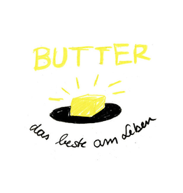 Slinga Slinga, Postkarte, Butter