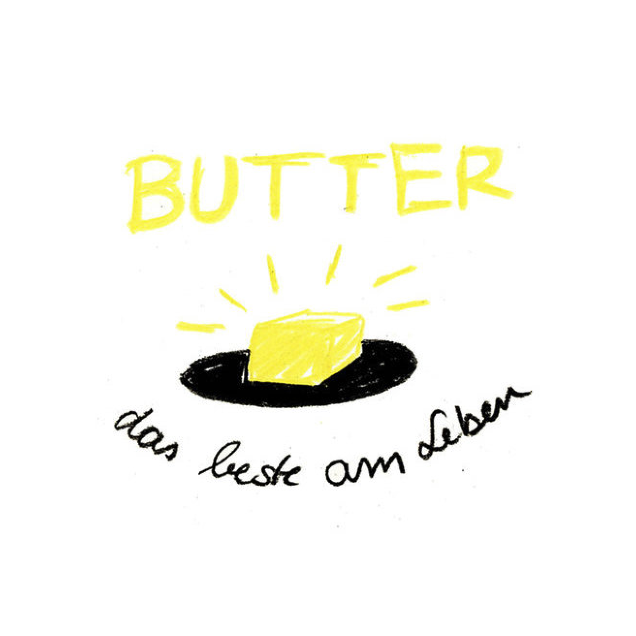 Slinga Slinga, Postkarte, Butter
