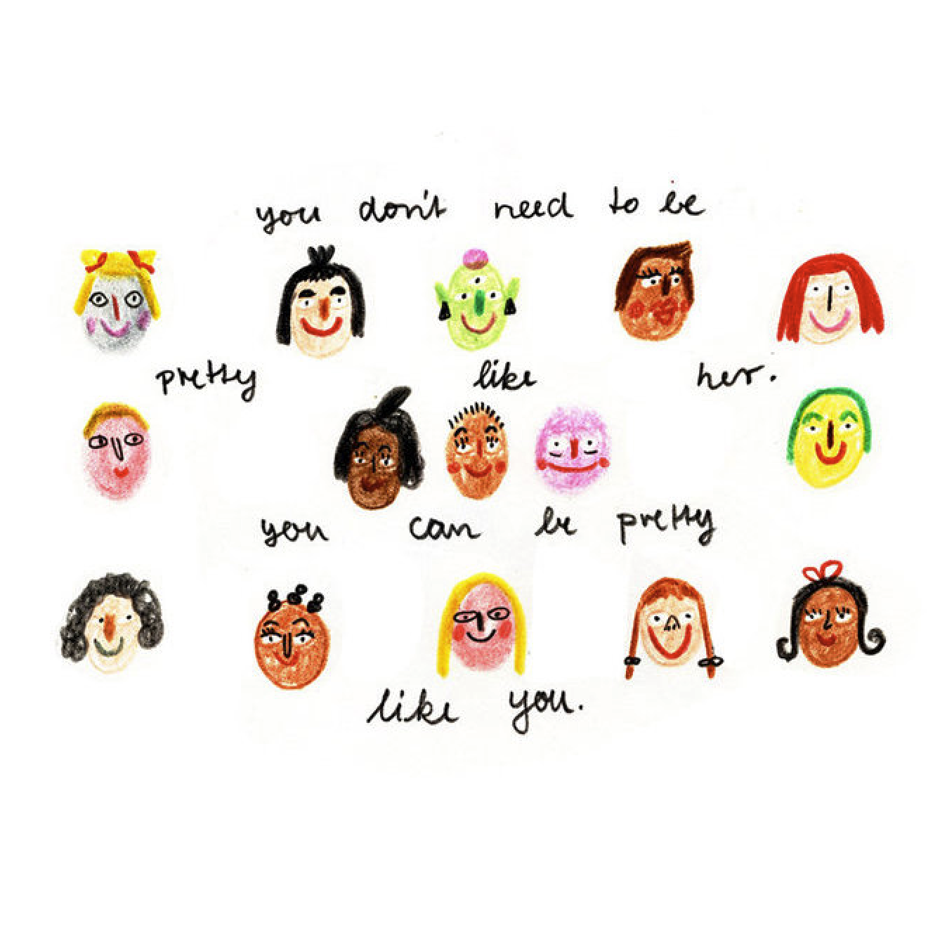 Slinga Slinga, Postkarte, Pretty Like You