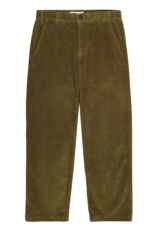 KnowledgeCotton Apparel KnowledgeCotton, Flint Wide Corduroy Pants, dark olive, 33/34