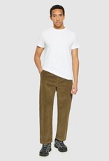 KnowledgeCotton Apparel KnowledgeCotton, Flint Wide Corduroy Pants, dark olive, 33/34