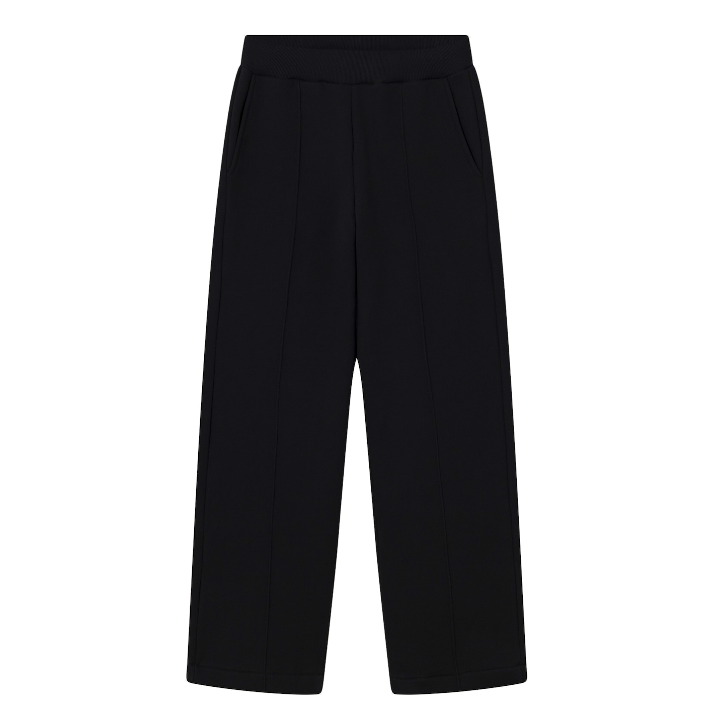 KnowledgeCotton Apparel KnowledgeCotton, Posey Wide Sweat Pants, black jet, XS