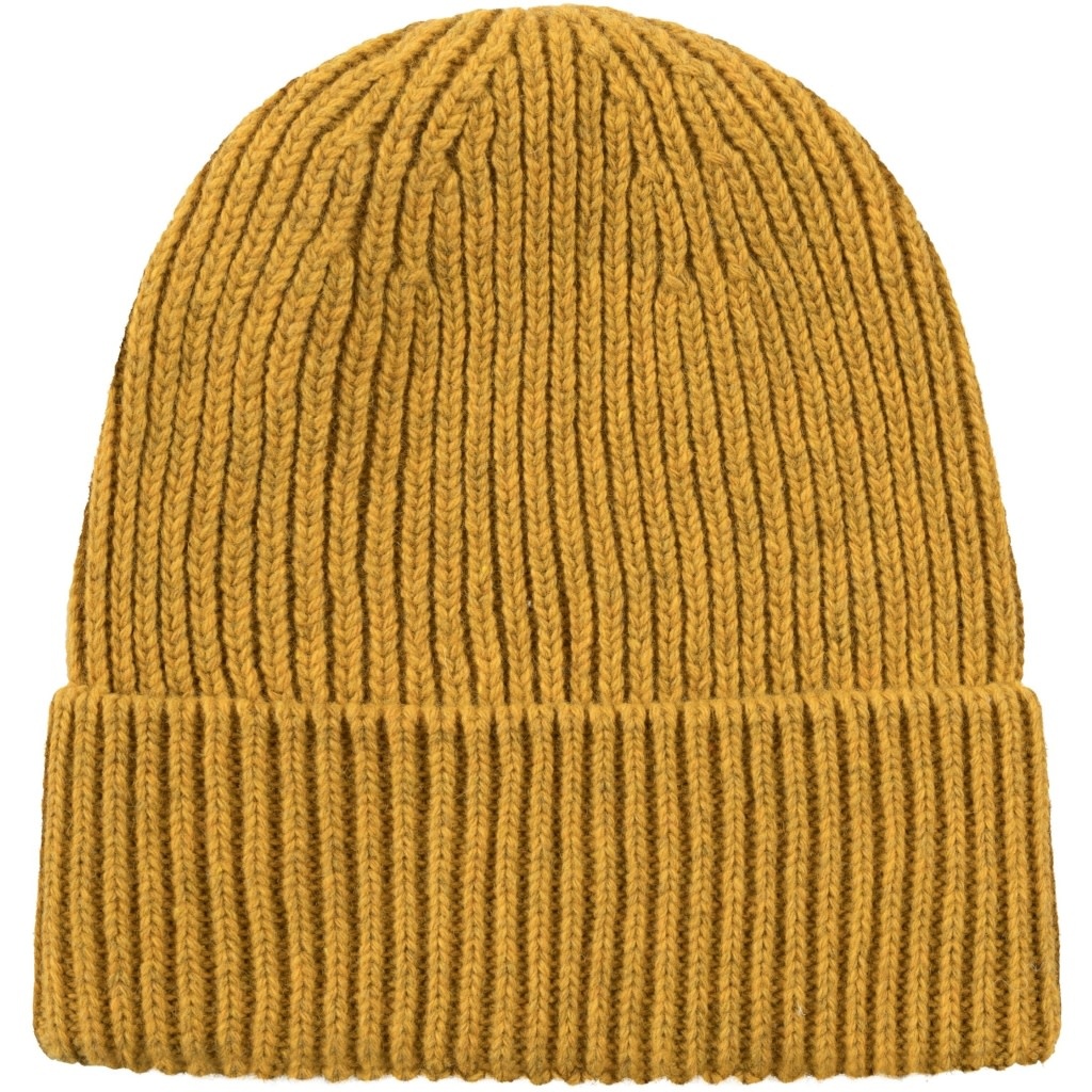 KnowledgeCotton Apparel KnowledgeCotton, Wool Rib Beanie, tinsel