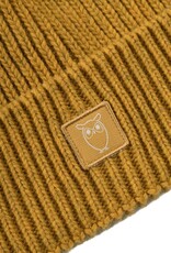 KnowledgeCotton Apparel KnowledgeCotton, Wool Rib Beanie, tinsel