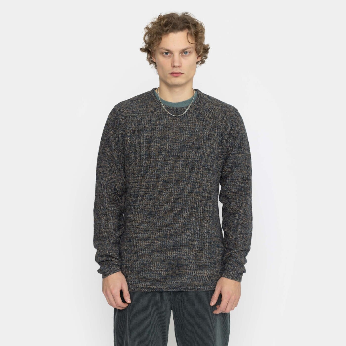 RVLT RVLT, 6009 Knit Sweater, dustnavy, L