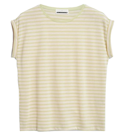 Armedangels Armedangels, Jilaana Stripes, pastel green oatmilk, S