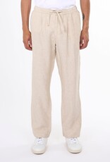 KnowledgeCotton Apparel KnowledgeCotton, FIG Loose Linen Pants, light feather grey, XL