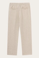 KnowledgeCotton Apparel KnowledgeCotton, FIG loose Linen Pants, light feather grey, L