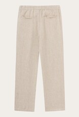 KnowledgeCotton Apparel KnowledgeCotton, FIG loose Linen Pants, light feather grey, S