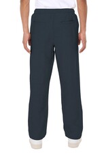 KnowledgeCotton Apparel KnowledgeCotton, FIG Loose Linen Pants, total eclipse, S