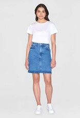 KnowledgeCotton Apparel KnowledgeCotton, Romy Denim Skirt, light blue, 38 (M)