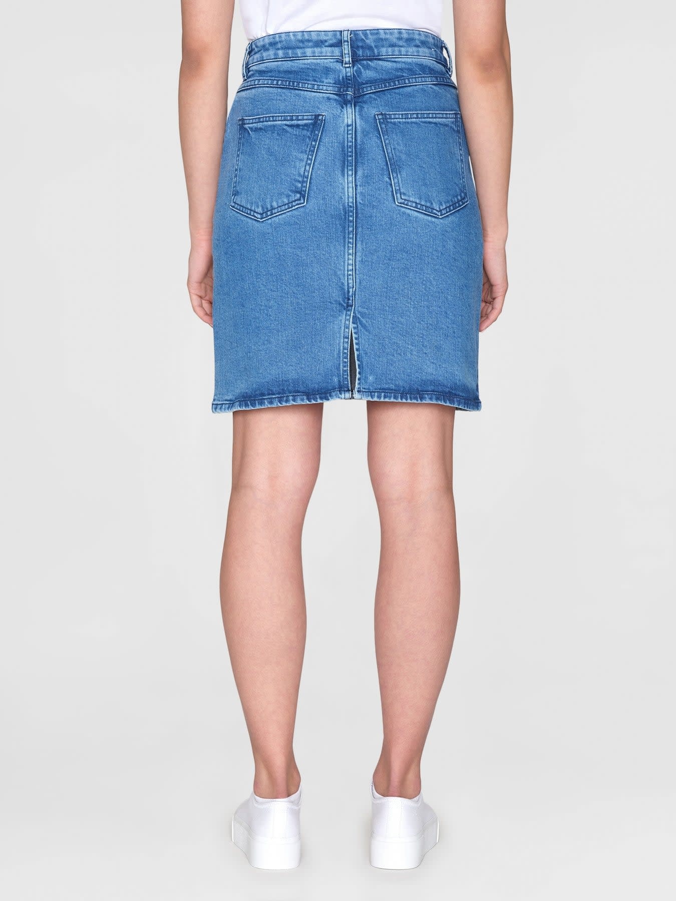 KnowledgeCotton Apparel KnowledgeCotton, Romy Denim Skirt, light blue, 36 (S)