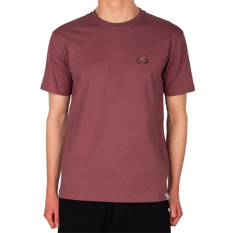 Iriedaily Iriedaily, Peaceride Emb Tee, plum, L