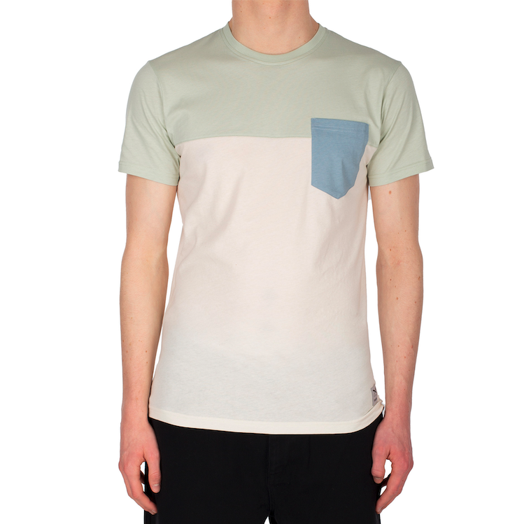 Iriedaily Iriedaily, Block Pocket Tee, undyed, L