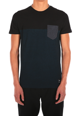 Iriedaily Iriedaily, Block Pocket Tee, deep lake, M