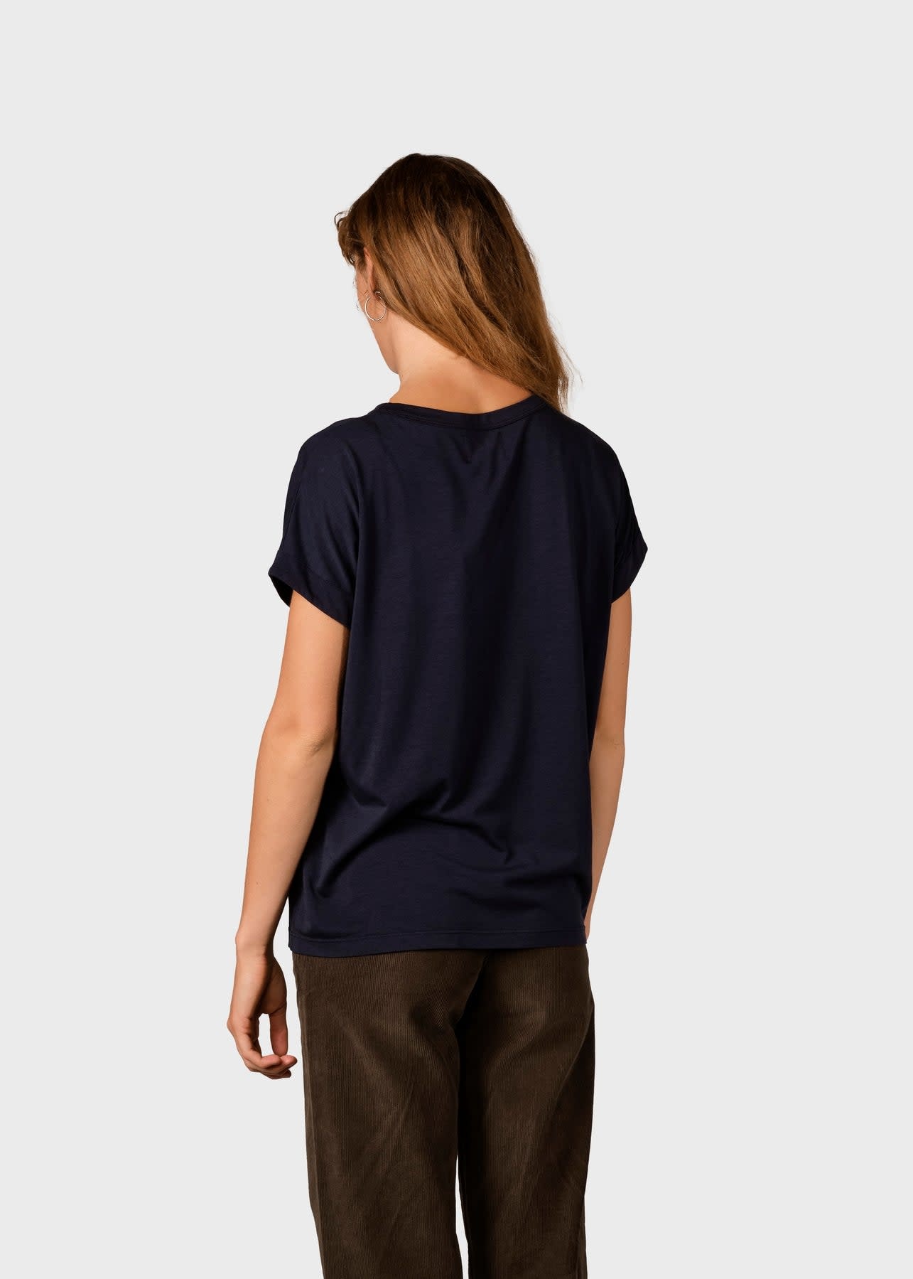 Klitmøller Klitmøller, Sigrid tee, navy, M