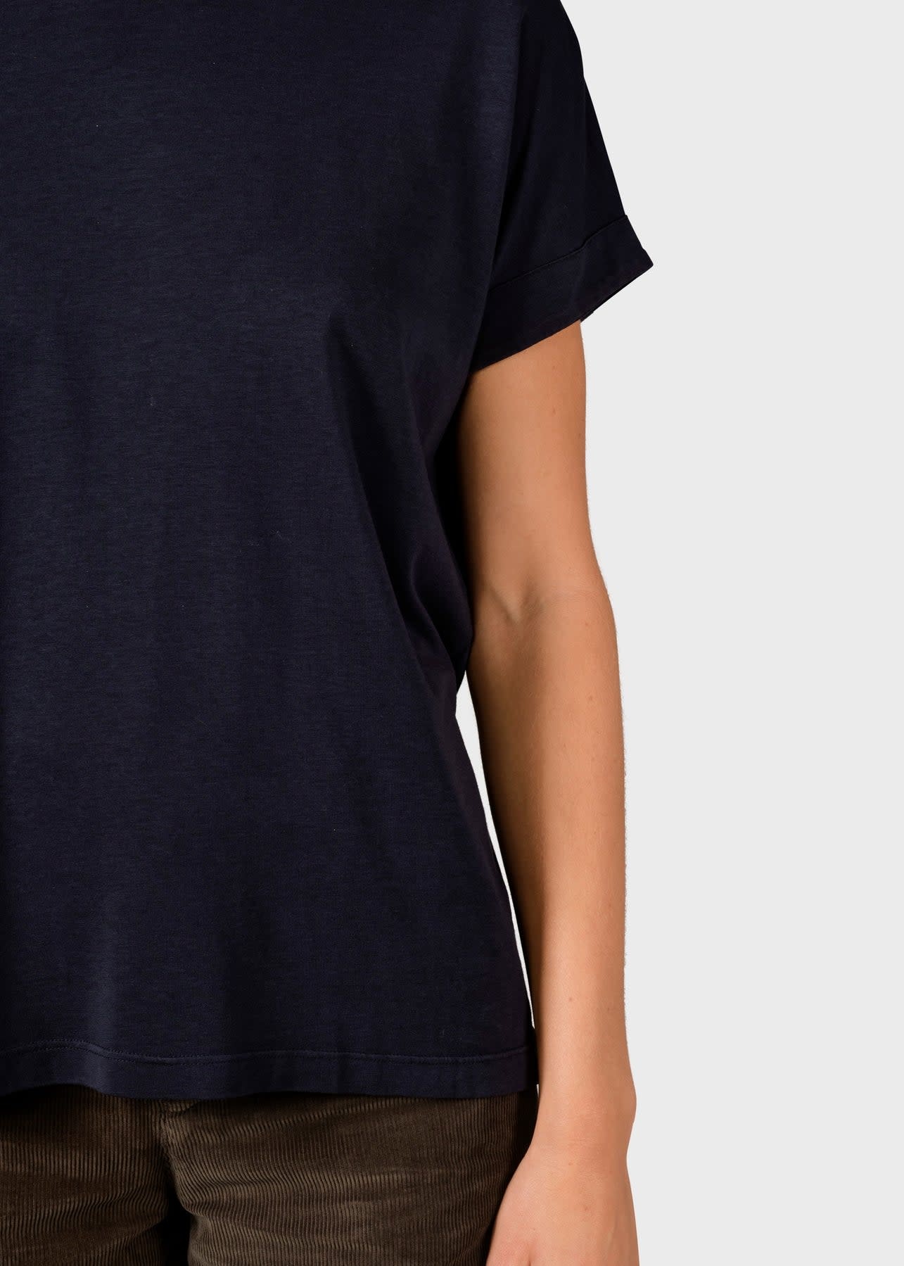 Klitmøller Klitmøller, Sigrid tee, navy, M