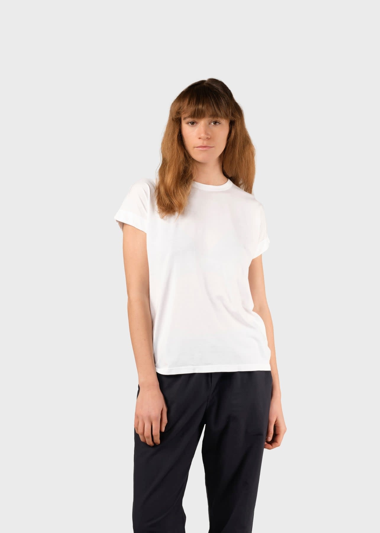 Klitmøller Klitmøller, Sigrid tee, white, S