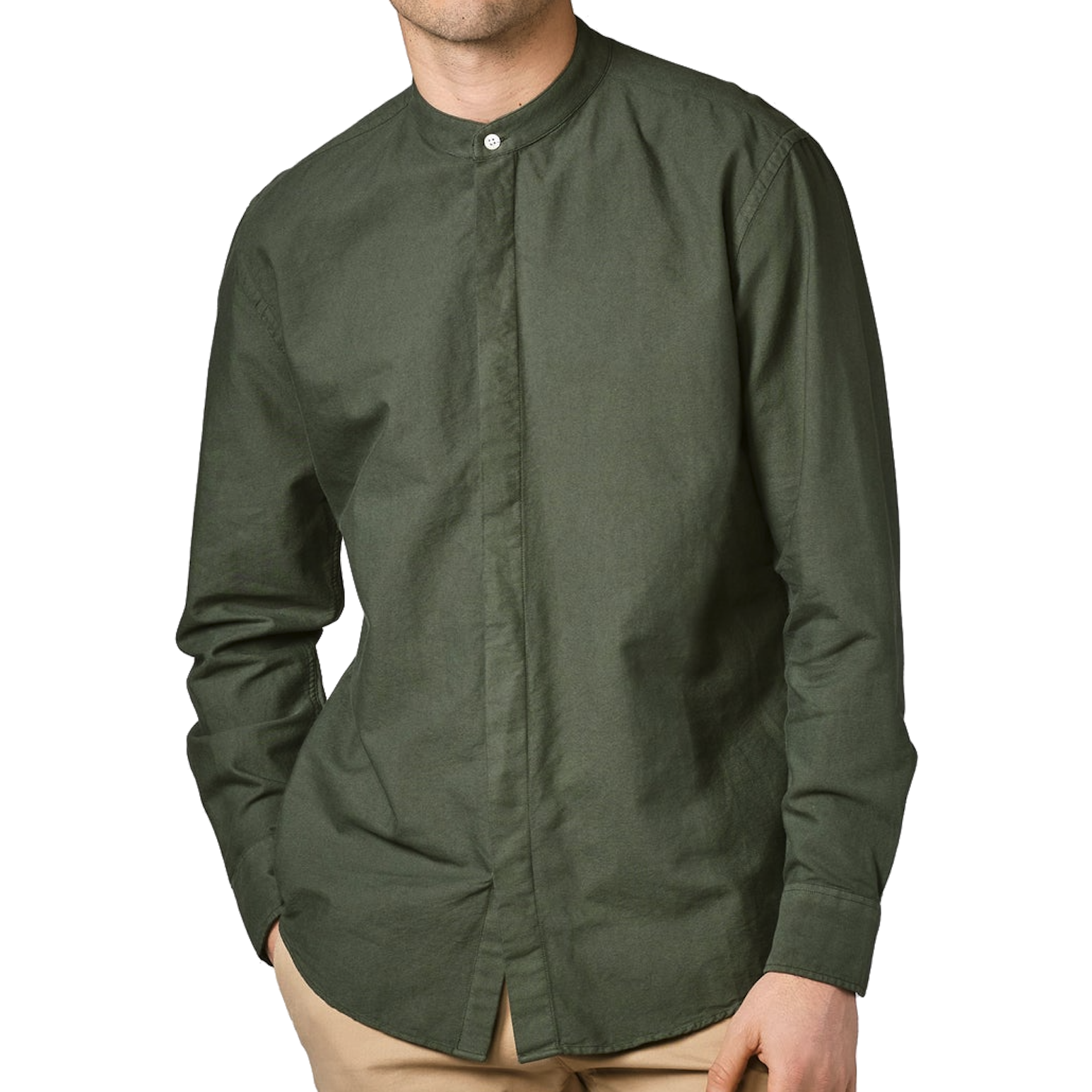 Klitmøller Klitmøller, Simon Shirt, olive, XL