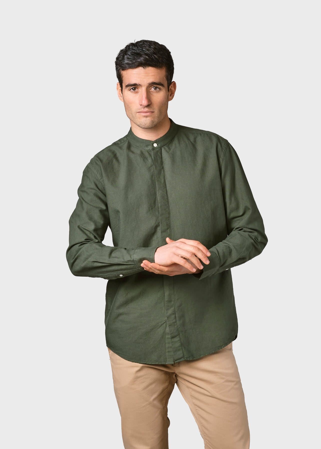 Klitmøller Klitmøller, Simon Shirt, olive, L