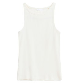 KnowledgeCotton Apparel KnowledgeCotton, Racer Rib Top, star white, L