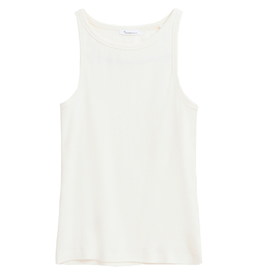 KnowledgeCotton Apparel KnowledgeCotton, Racer Rib Top, star white, XS