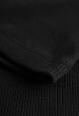 KnowledgeCotton Apparel KnowledgeCotton, High Neck Rib Top, black jet, M