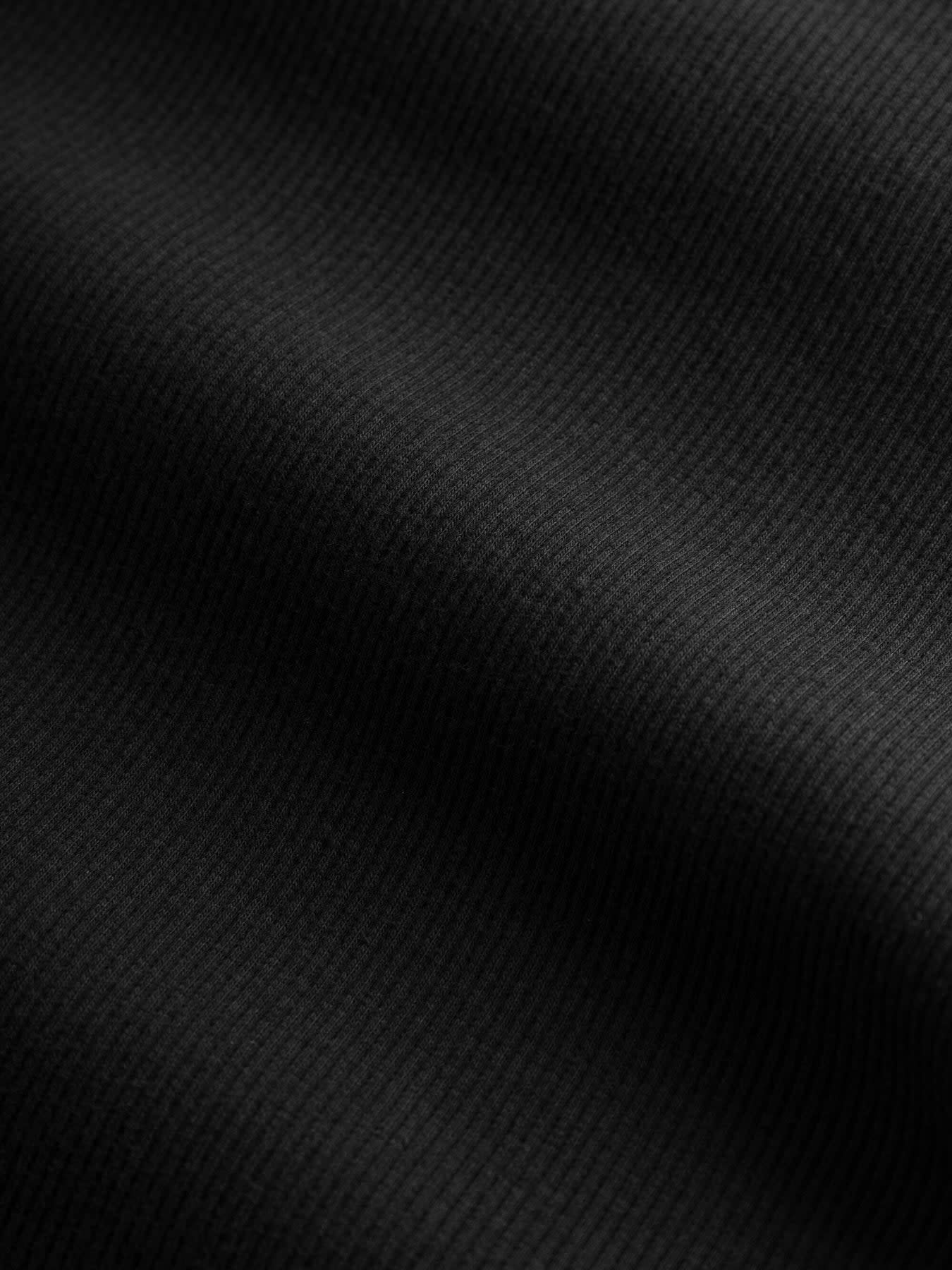 KnowledgeCotton Apparel KnowledgeCotton, High Neck Rib Top, black jet, M