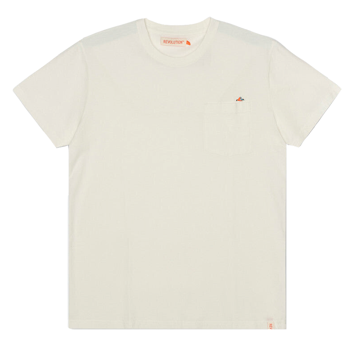 RVLT RVLT, 1341 BOR Regular T-Shirt, offwhite, M