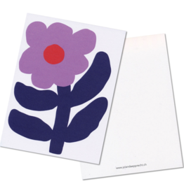 Jolanda Epprecht, Postkarte, "Blume VIII"