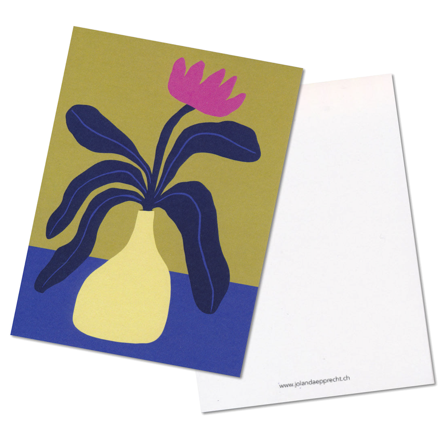 Jolanda Epprecht, Postkarte, "Blume I"