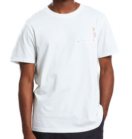 Dedicated Dedicated, Stockholm Hang Ten, white, XL