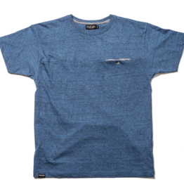 Safari Safari, Hidden T-Shirt, blue melange, M