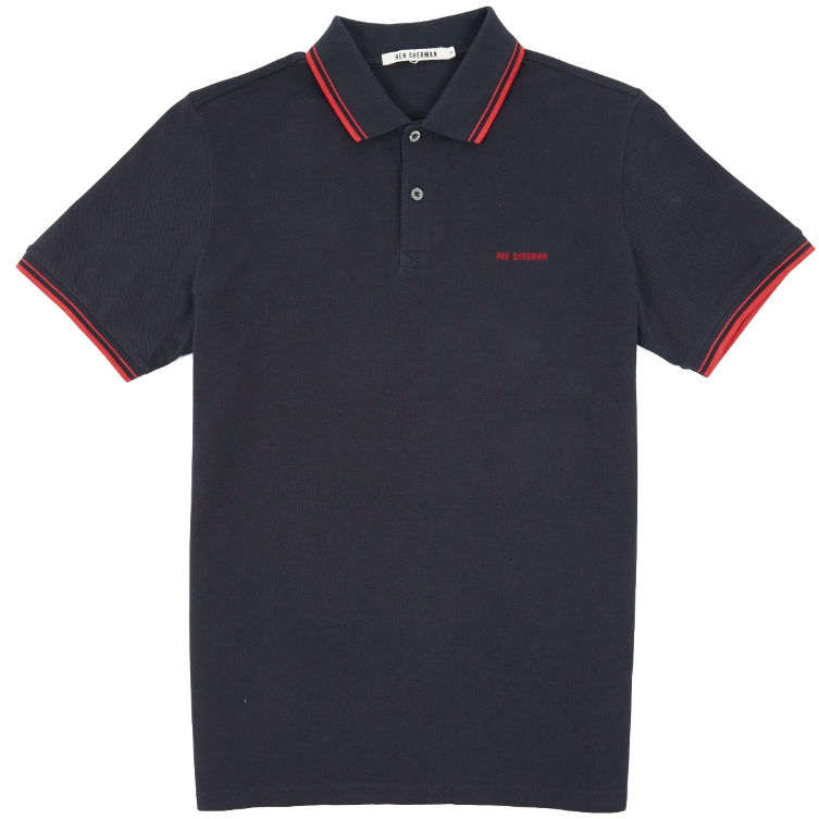 Ben Sherman, Polo Shirt Romford, staples navy, L