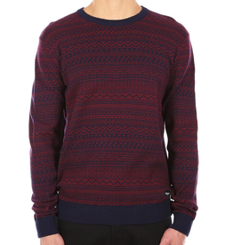 Iriedaily Irie Daily, Naranjo Knit, navy/red, XL