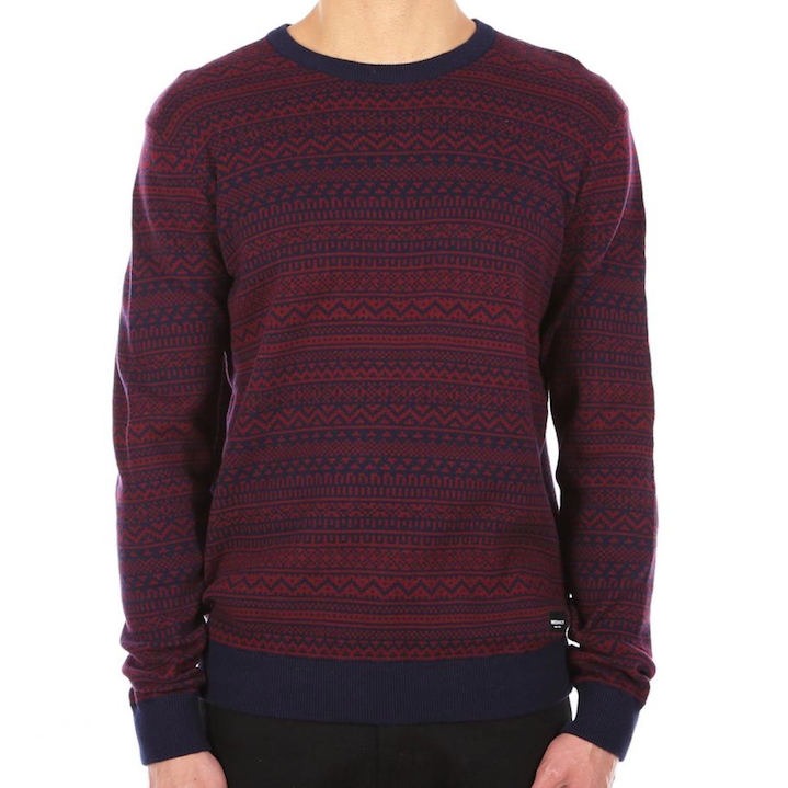 Iriedaily Irie Daily, Naranjo Knit, navy/red, XL