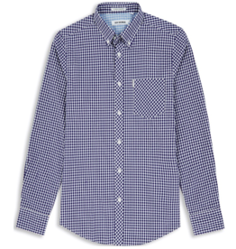 Ben Sherman, Gingham Mod, Blue Depths, XL