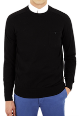 Ben Sherman, The Crew Neck, jet black, M